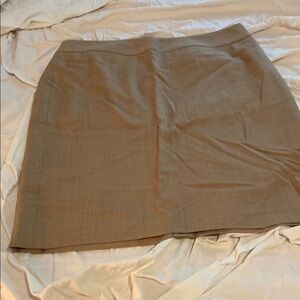 Talbots Tan Mini Pencil Skirt for Work